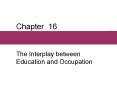 The Interplay between Education and Occupation PowerPoint PPT Presentation