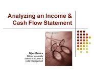 Analyzing an Income