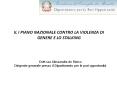 Dott.ssa Alessandra de Marco Dirigente generale presso il Dipartimento per le pari opportunit PowerPoint PPT Presentation
