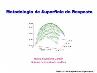 Metodologia de Superf