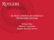 Os Novos Desafios da Auditoria e Monitora