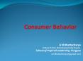 Consumer Behavior PowerPoint PPT Presentation