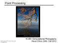 Point Processing PowerPoint PPT Presentation
