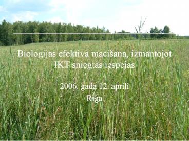 Biologijas efektiva maci