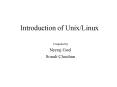 Introduction of Unix/Linux PowerPoint PPT Presentation