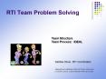 RTI Team Problem Solving PowerPoint PPT Presentation