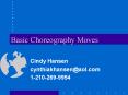 Basic Choreography Moves PowerPoint PPT Presentation