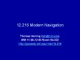 12.215 Modern Navigation PowerPoint PPT Presentation
