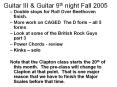 Guitar III PowerPoint PPT Presentation
