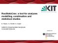 RooStatsCms: a tool for analyses modelling, combination and statistical studies D. Piparo, G. Schott, G. Quast Institut f PowerPoint PPT Presentation