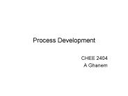 Process Development