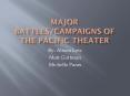 Major Battles/Campaigns of the Pacific Theater PowerPoint PPT Presentation