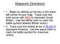 Mapwork Directions PowerPoint PPT Presentation