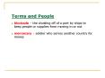 Terms and People PowerPoint PPT Presentation