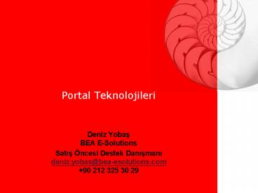 Portal Teknolojileri