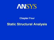 Static Structural Analysis