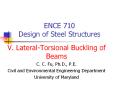 ENCE 710 Design of Steel Structures PowerPoint PPT Presentation