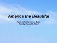 America the Beautiful PowerPoint PPT Presentation