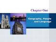 Chapter One PowerPoint PPT Presentation