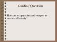 Guiding Question PowerPoint PPT Presentation