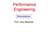 Performance Engineering