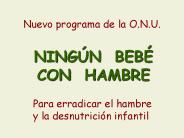 Nuevo programa de la O.N.U.