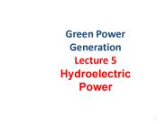 Green Power Generation