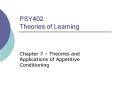 PSY402 Theories of Learning PowerPoint PPT Presentation