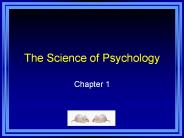 The Science of Psychology