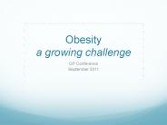 Obesity a growing challenge