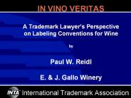IN VINO VERITAS A Trademark Lawyer