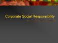 Corporate Social Responsibility PowerPoint PPT Presentation