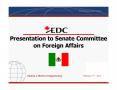 Presentation to Senate Committee on Foreign Affairs PowerPoint PPT Presentation