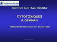 INSTITUT GUSTAVE ROUSSY PowerPoint PPT Presentation