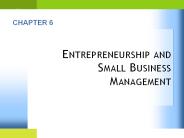 6-1Becoming an Entrepreneur