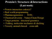 Protein1: Structure