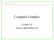 Computer Graphics
