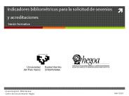 Indicadores bibliom