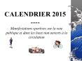 CALENDRIER 2015 ---- PowerPoint PPT Presentation