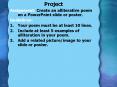 Project PowerPoint PPT Presentation