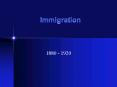 Immigration PowerPoint PPT Presentation