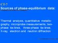 Thermal analysis, quantitative metallo-graphy, microprobe measurements, two-phase tie-lines,  three-phase tie-lines,  X-ray, electron and neutron diffraction PowerPoint PPT Presentation