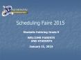 Scheduling Faire 2015 PowerPoint PPT Presentation