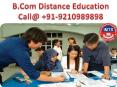 bcom distance education