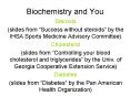 Biochemistry and You PowerPoint PPT Presentation