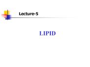 Lecture 1. Introduction to Biochemistry