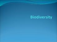Biodiversity