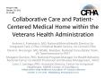 Collaborative Care and Patient-Centered Medical Home within the Veterans Health Administration PowerPoint PPT Presentation