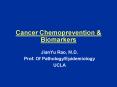 Cancer Chemoprevention PowerPoint PPT Presentation