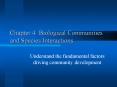 Chapter 4: Biological Communities and Species Interactions PowerPoint PPT Presentation